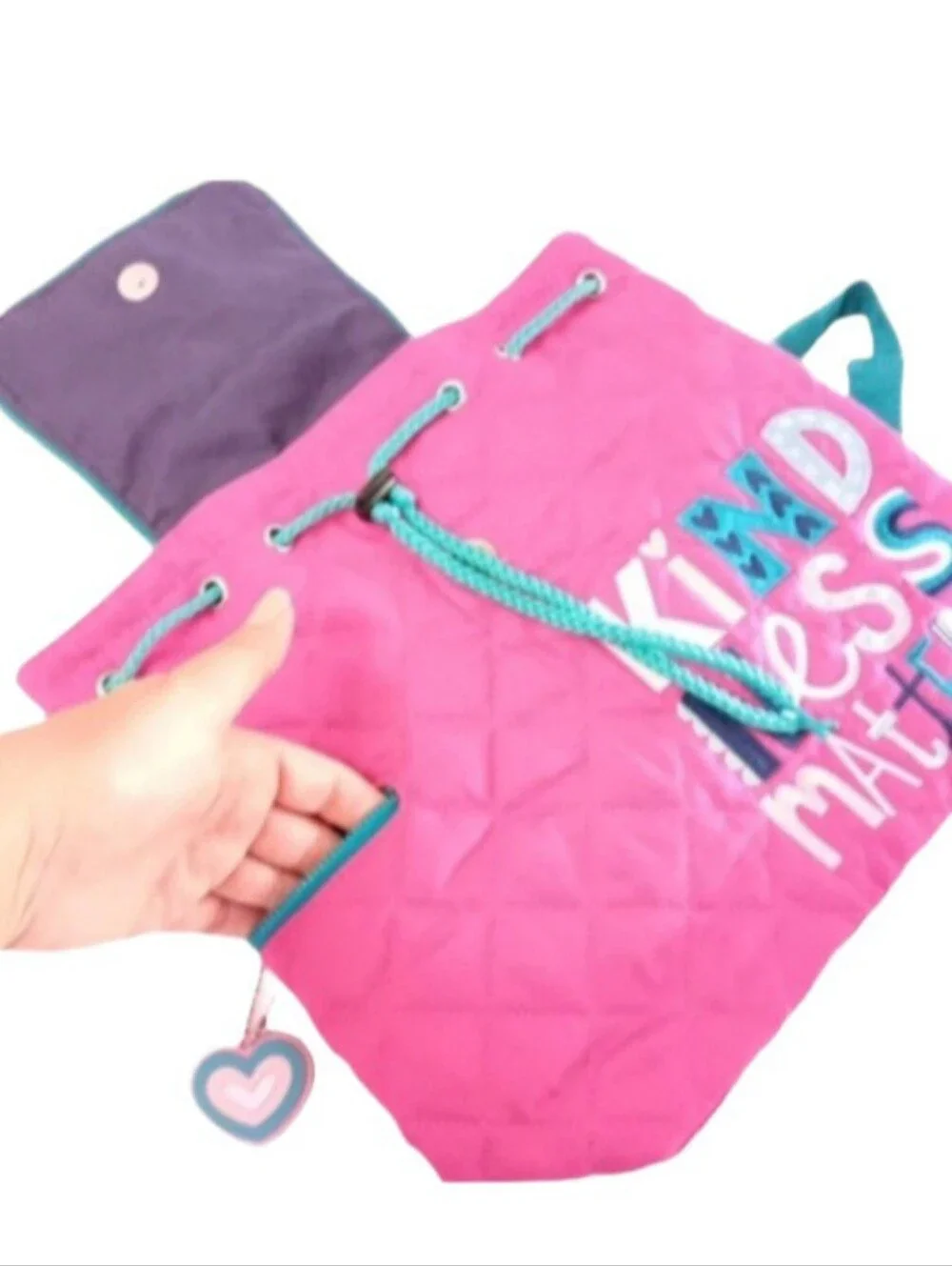 NWT Stephen Joseph Quilted Backpack | Kindness Matters